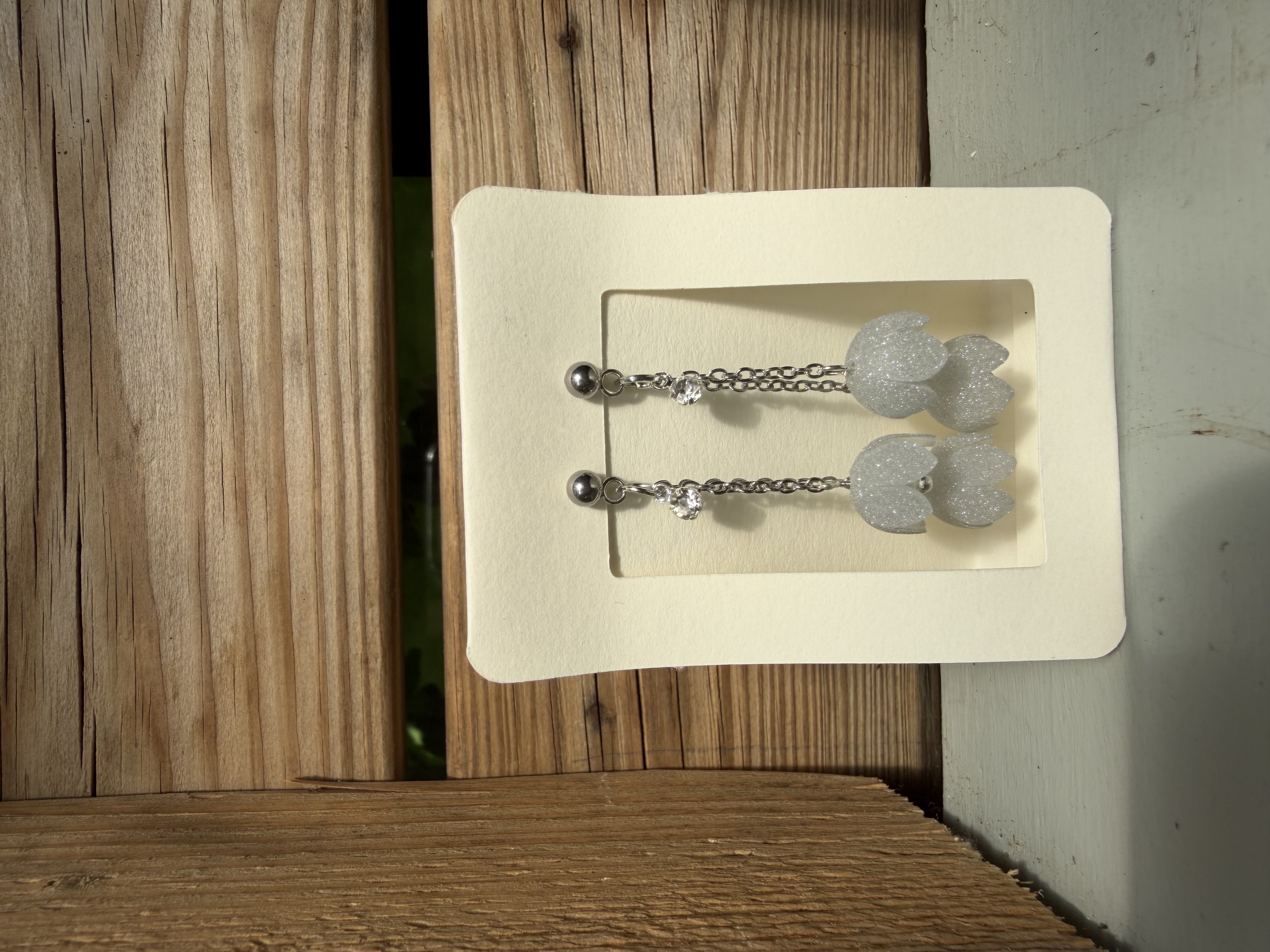 Blomsterbjälra, silver