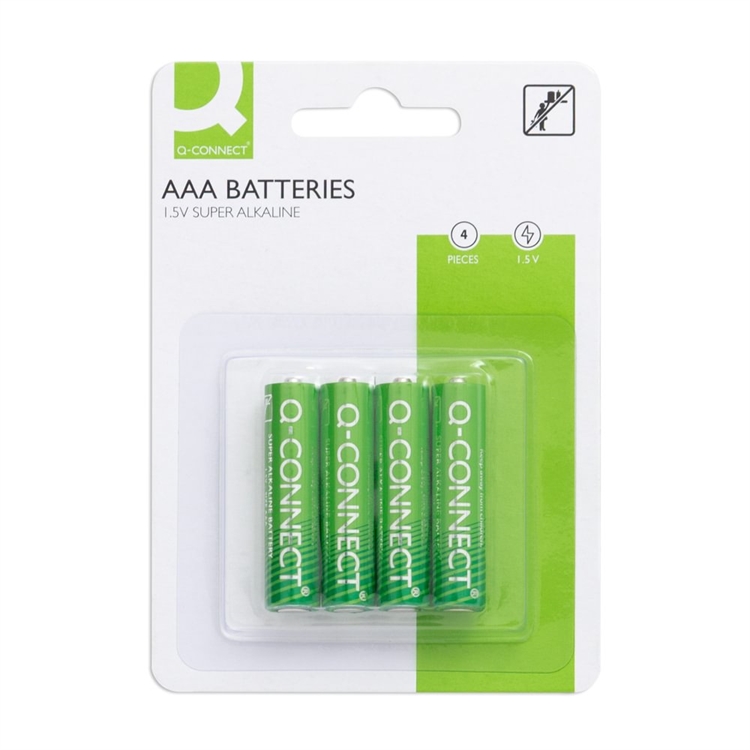 Alkaliparisto Q-Connect AAA/LR3/4