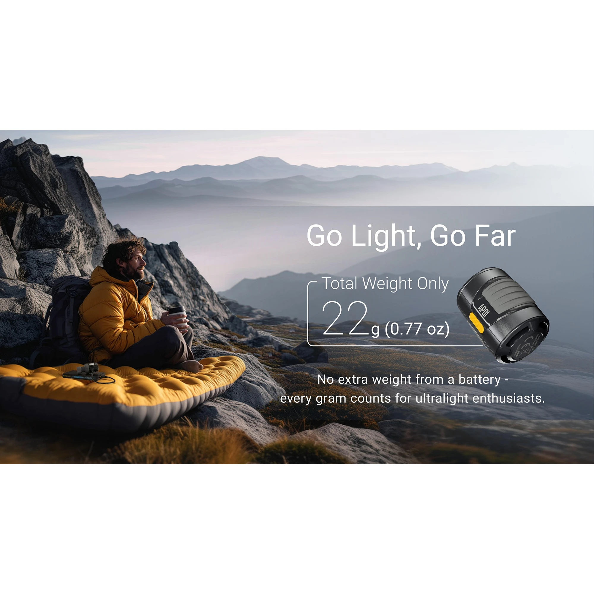 Bomba de aire ultraligera Nitecore AP01 - 5