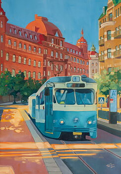 Prinsgatan (30 x 40 cm)