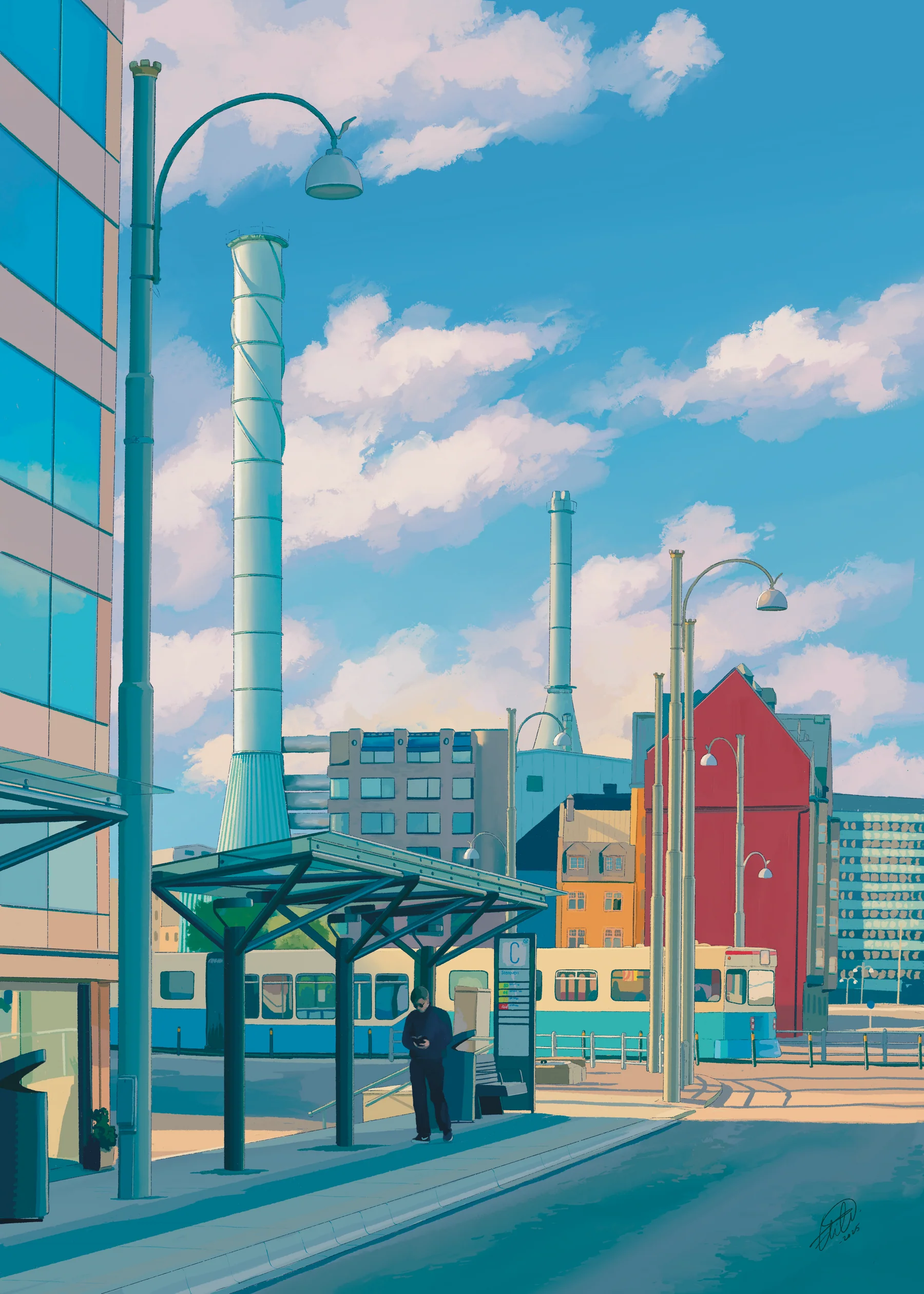Rosenlundsverket (30 x 40 cm)