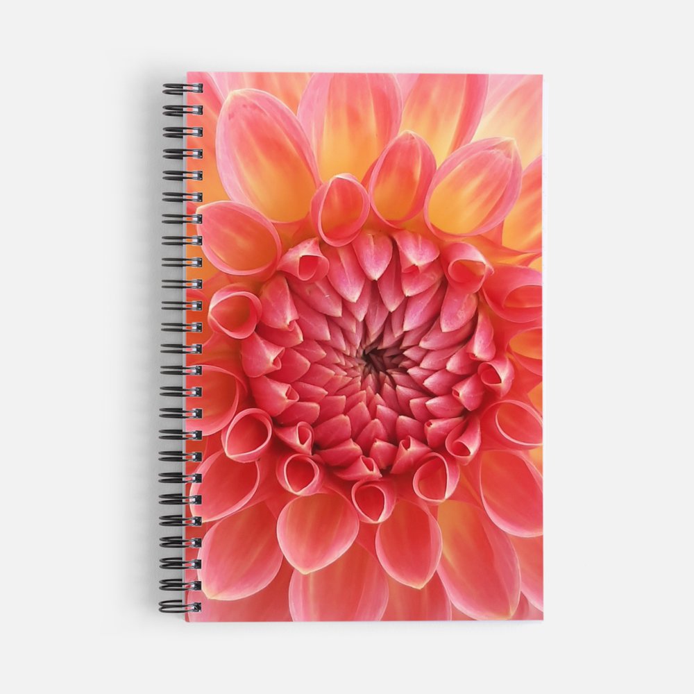 Skrivbok - Dahlia rosagul