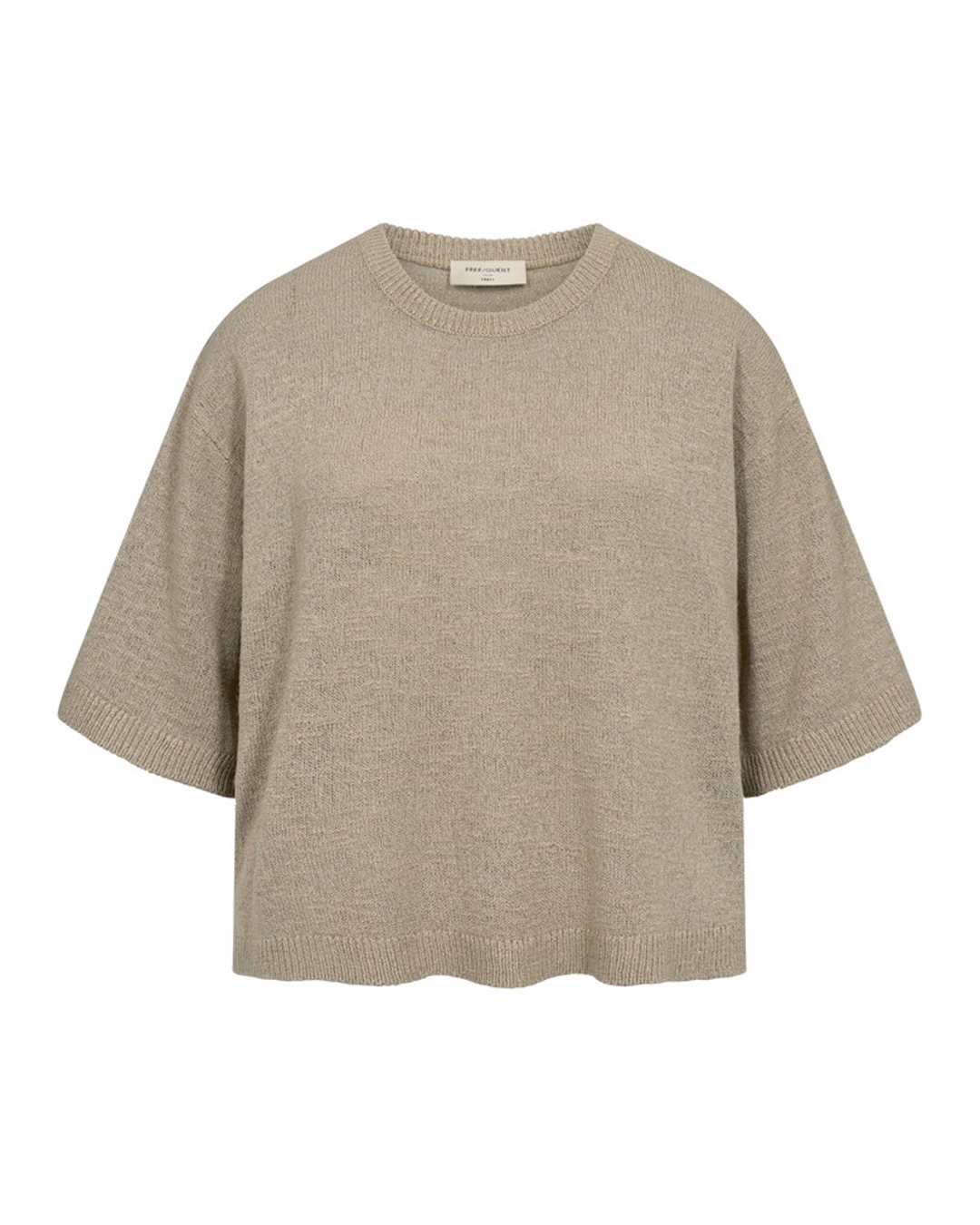 Jumper Vicki trekvartsärm mörkbeige - 2