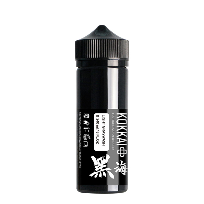 Kokkai Light Grey Wash 4oz