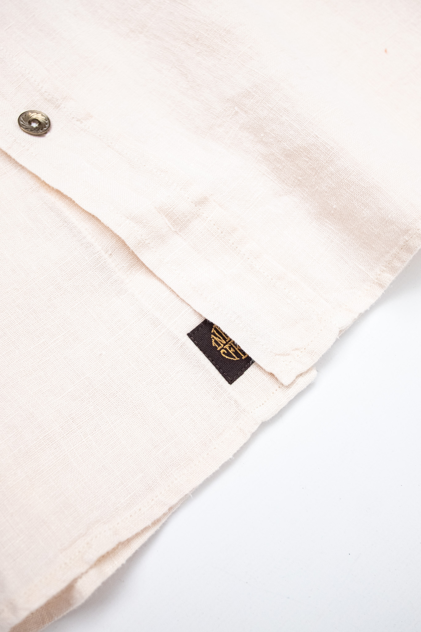 Indigofera - Delray Linen Canvas 6.5oz Broken White - 7