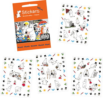 Moomin Stickers - Moominvalley (150 pcs)