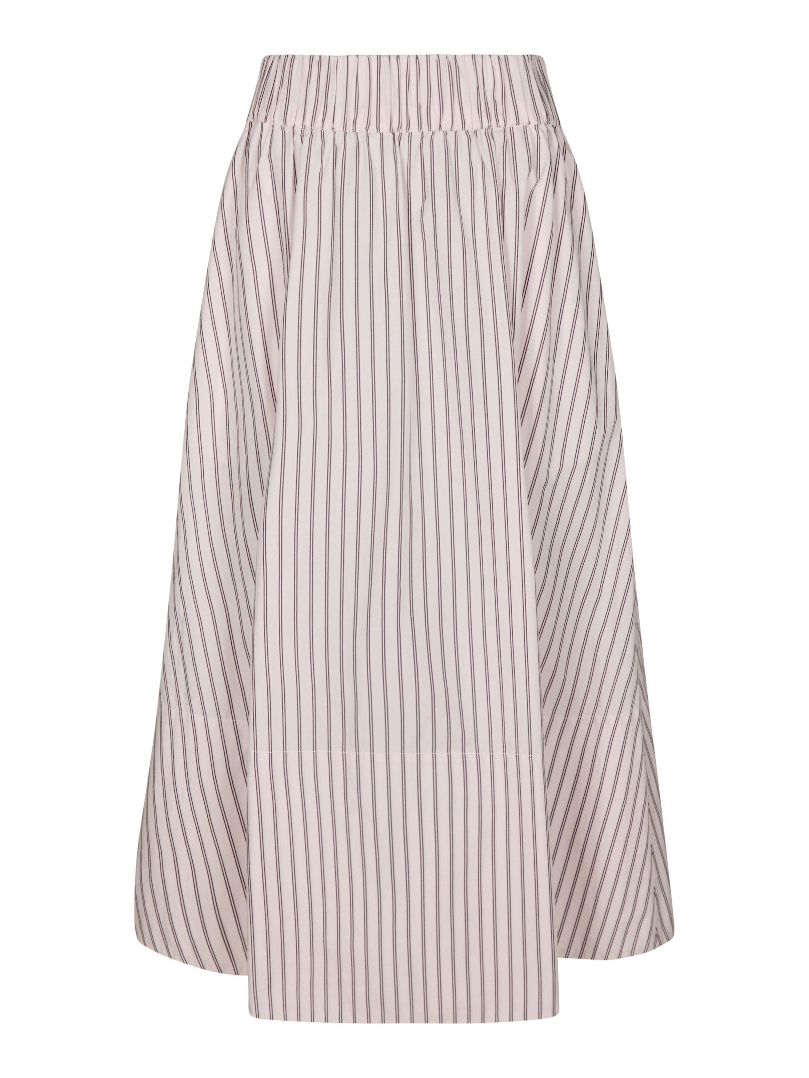 Neo Noir  - Yara Long  Double Stripe Skirt Rose - 5