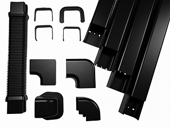 Kanalpaket 4 meter svart