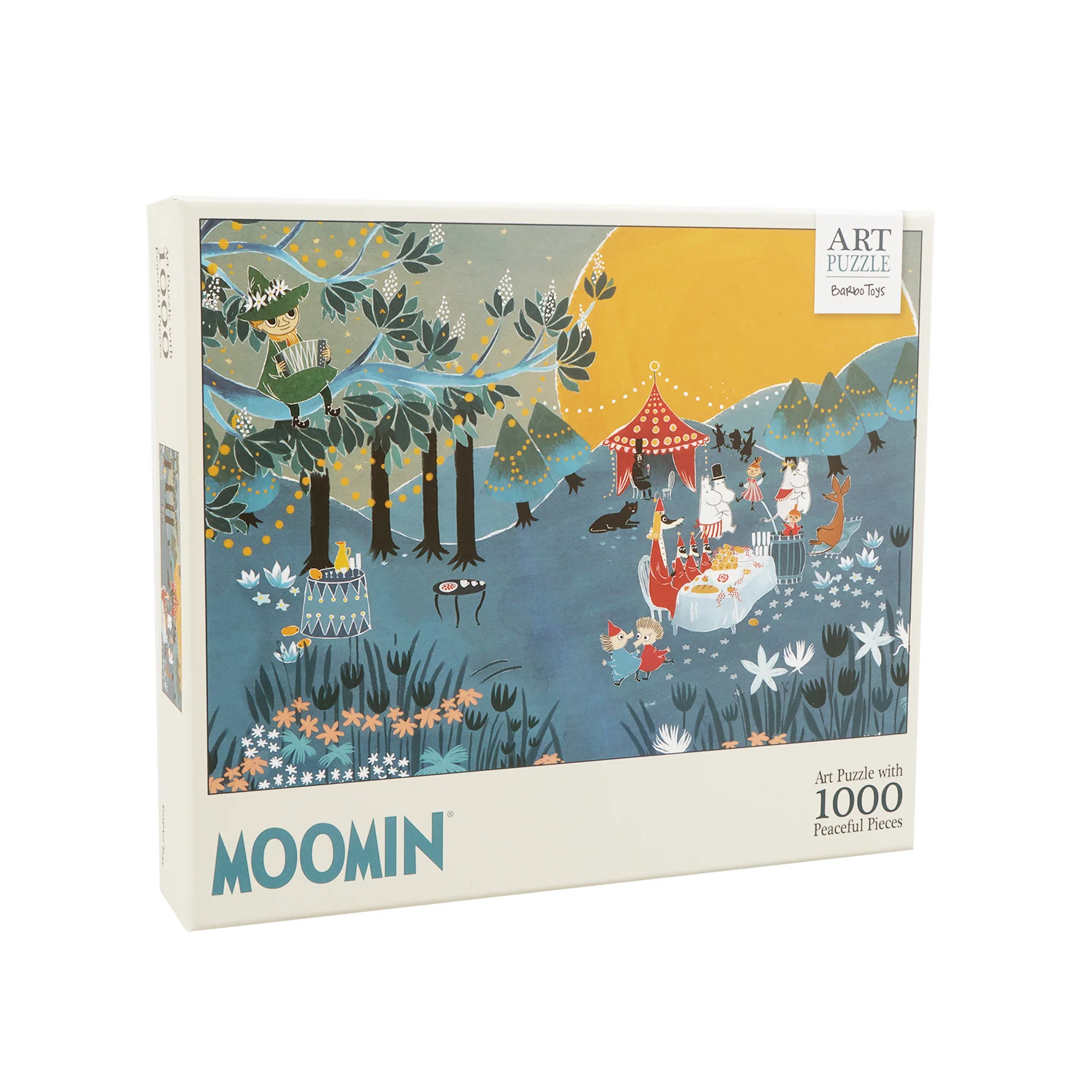 Moomin Art Puzzle 1000 Pieces - Blue