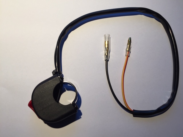 Regnlampa kit med lampa och av/på knapp (krav vid tävling) - 4
