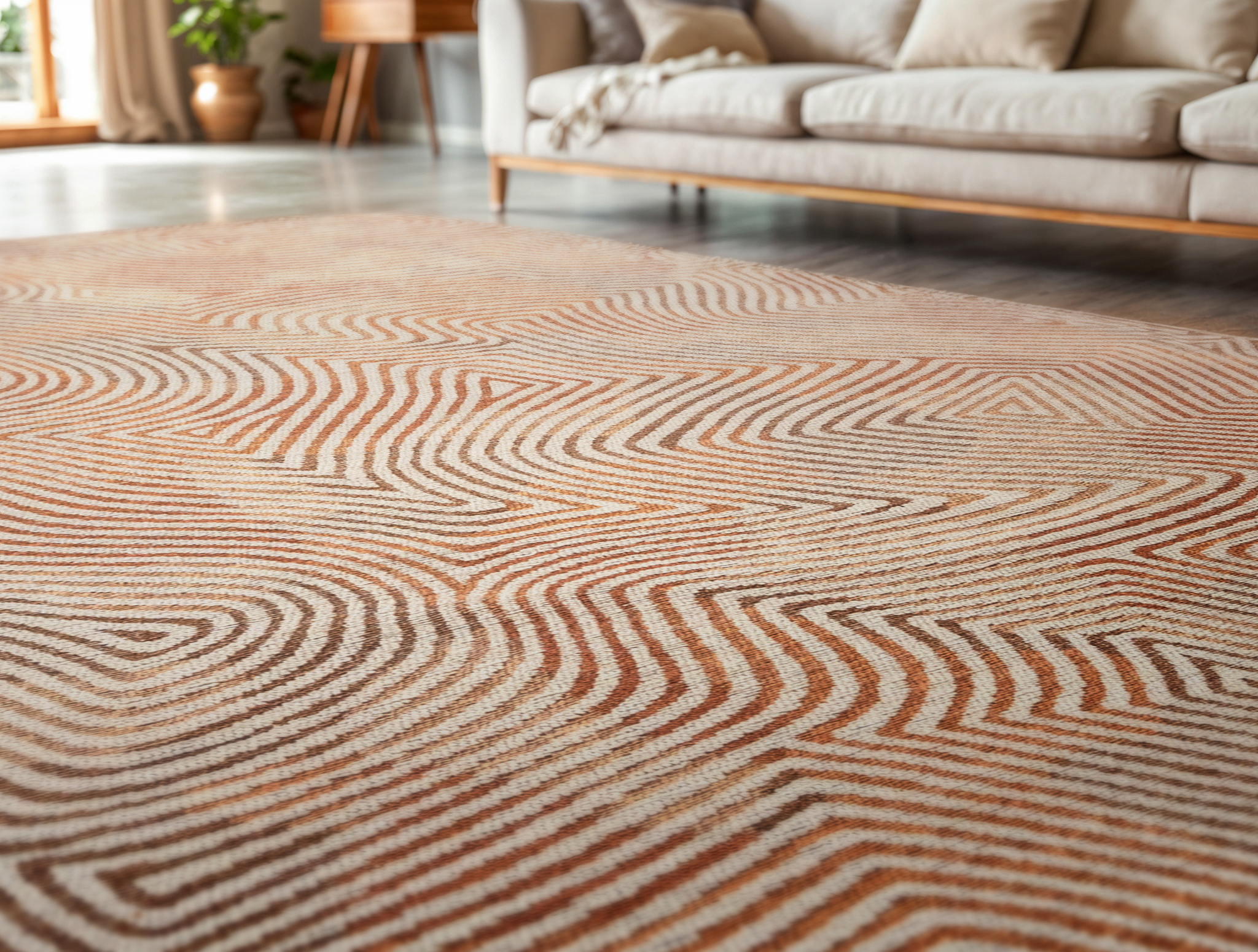 Coral Indian Sand 240cm Rund - 3