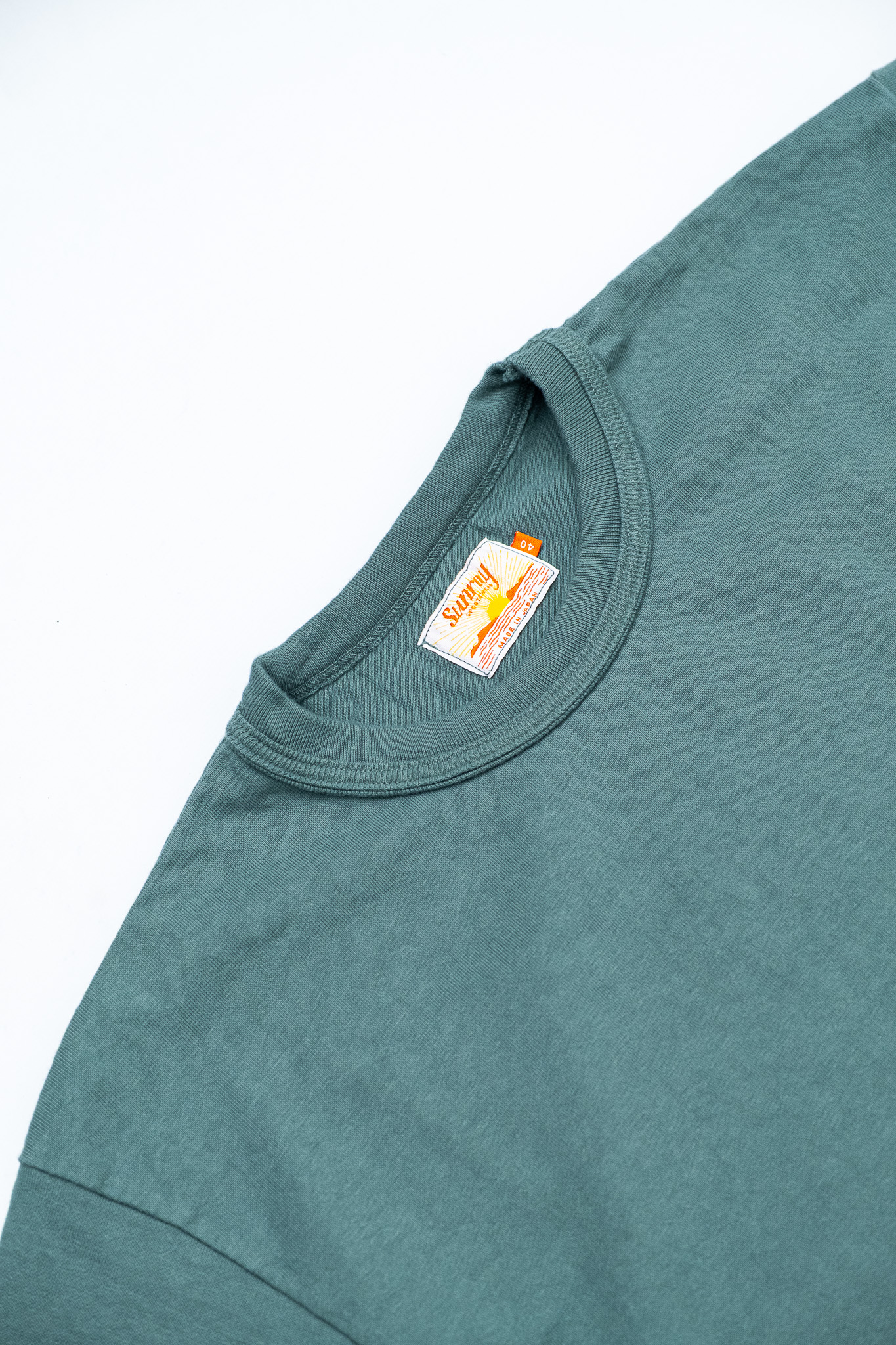 Sunray Sportswear - Makaha SS T-Shirt Japanese Jersey Sagebrush Green - 4