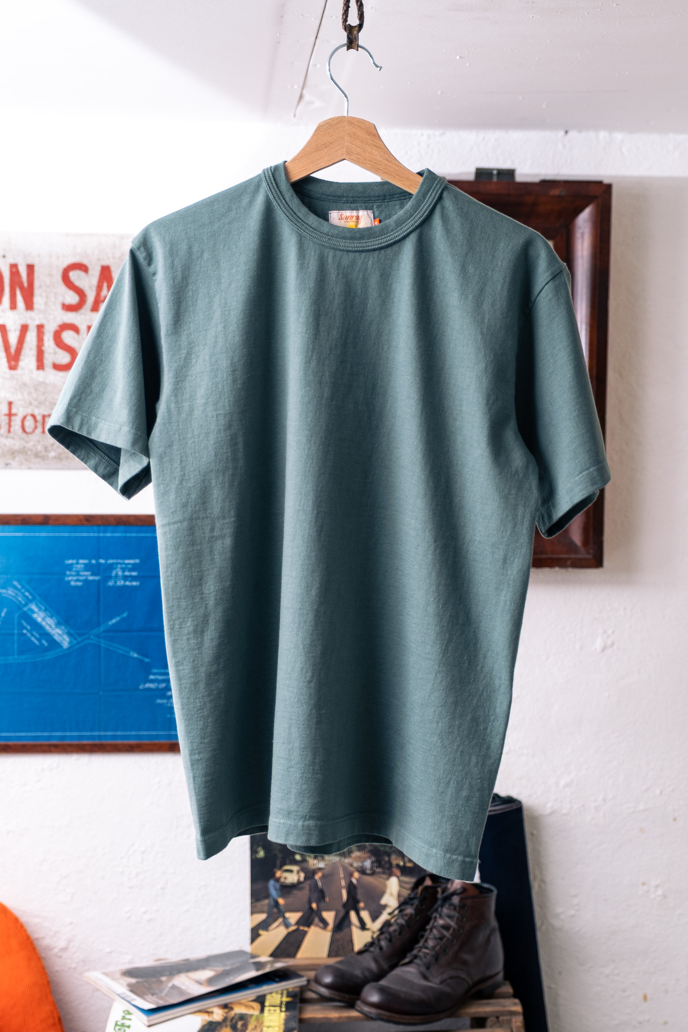 Sunray Sportswear - Makaha SS T-Shirt Japanese Jersey Sagebrush Green