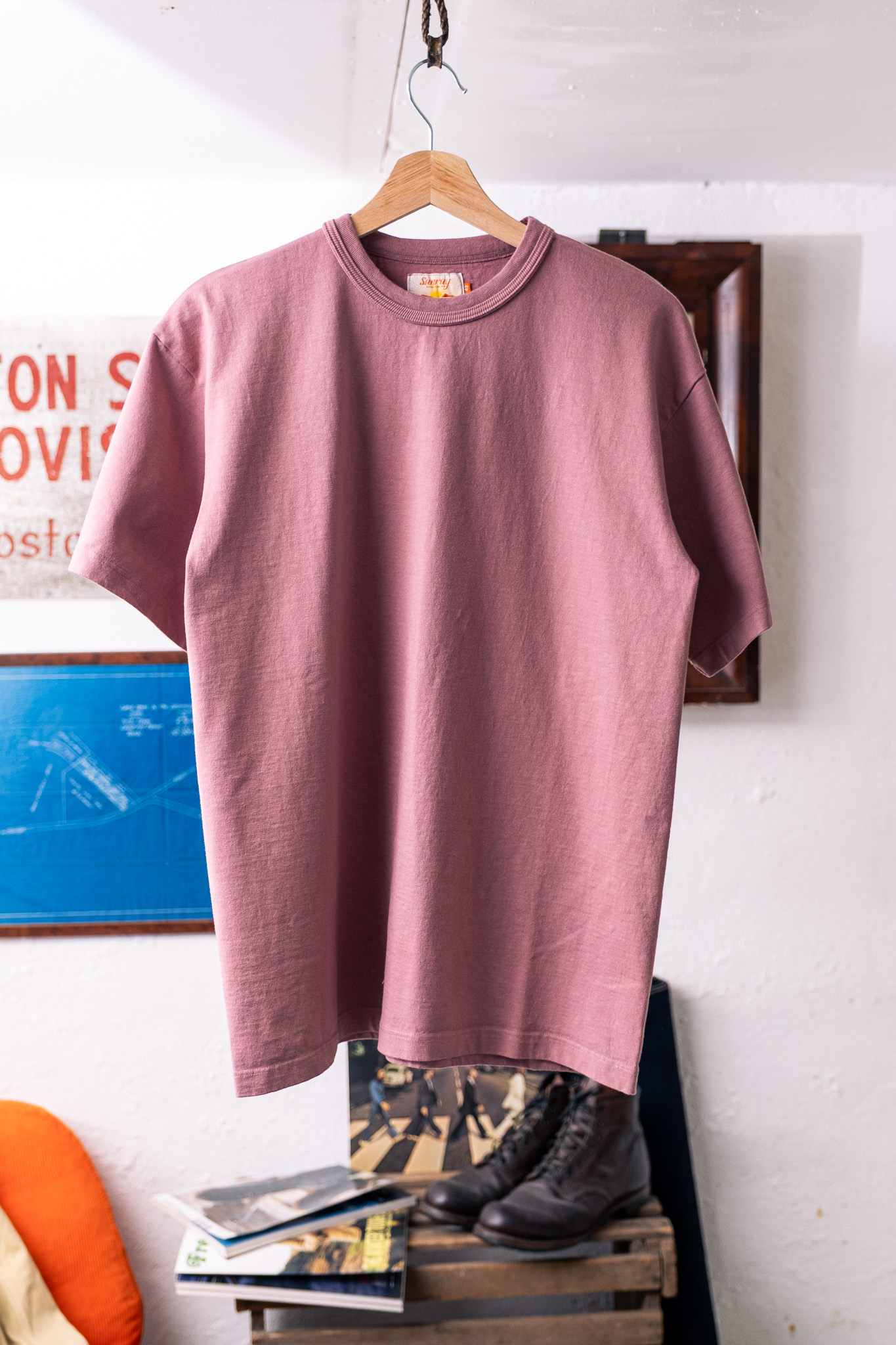 Sunray Sportswear - Makaha SS T-Shirt Japanese Jersey Wistful Mauve