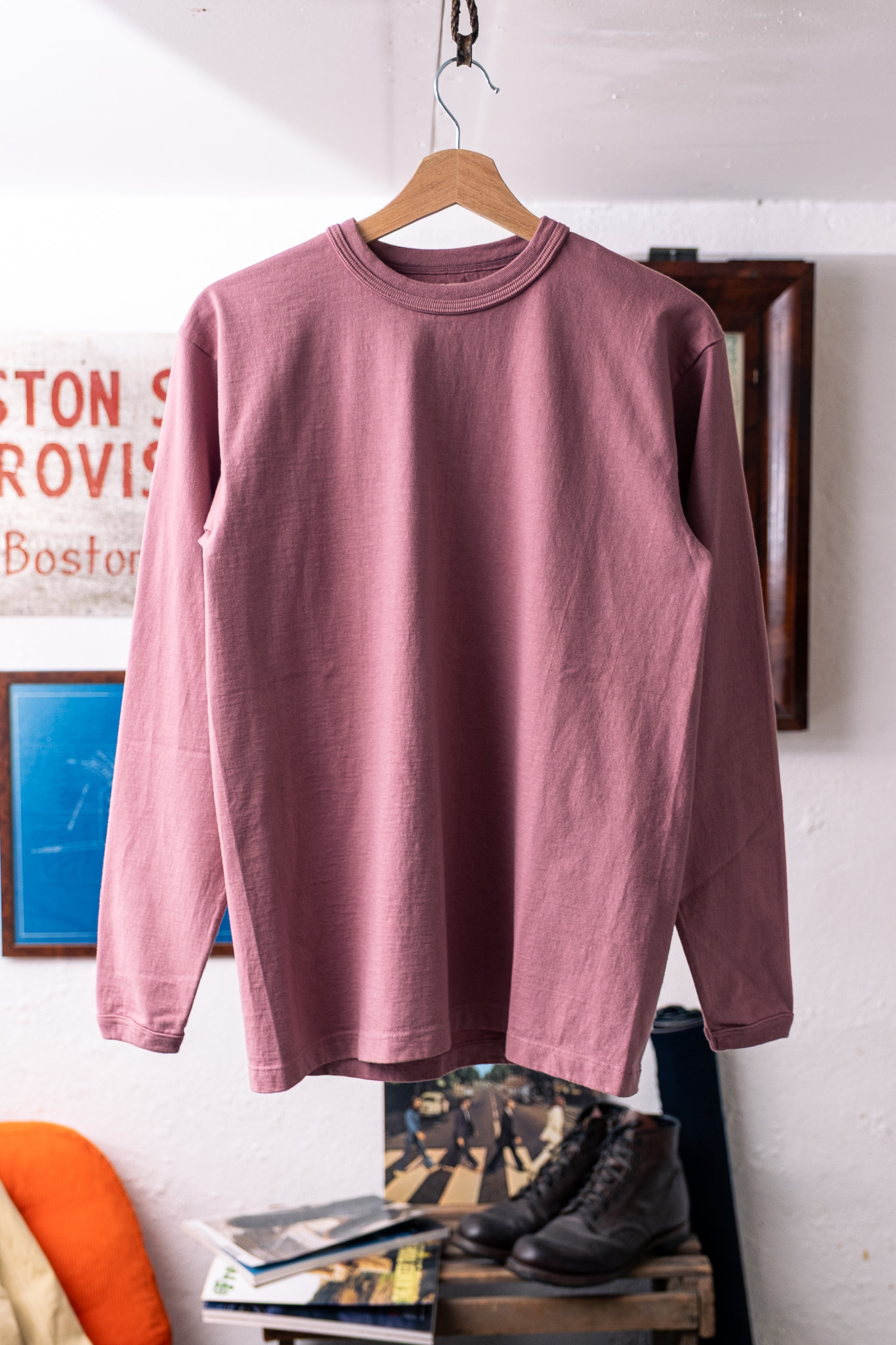 Sunray Sportswear - Makaha LS T-Shirt Japanese Jersey Wistful Mauve