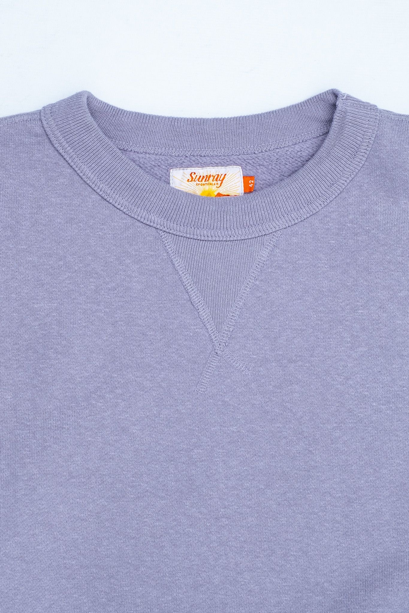 Sunray Sportswear - Laniakea CN Sweatshirt Japanese Brushed Fleece Minimal Gray - 5