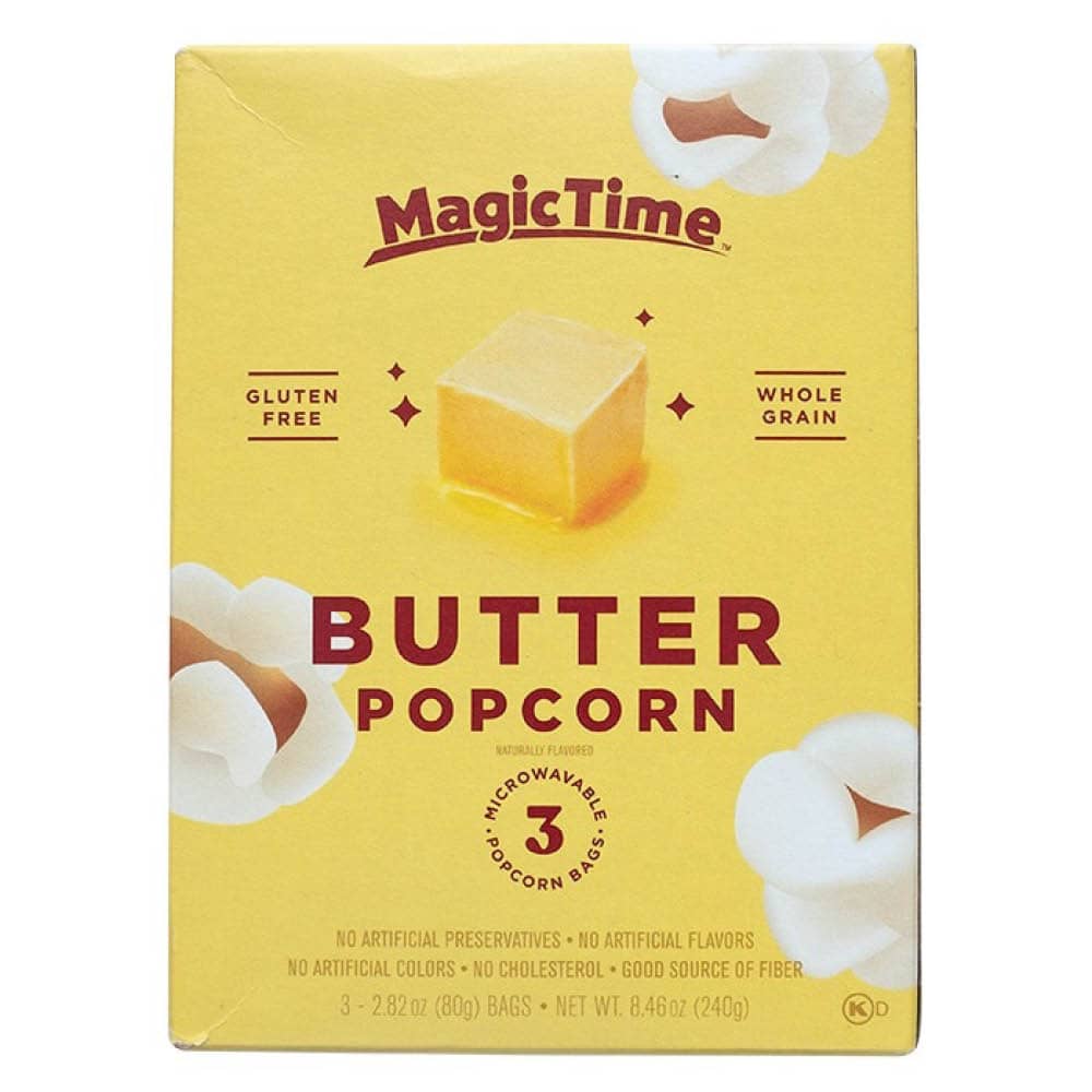 Magic Time Butter Microwave Popcorn 240g