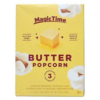 Magic Time Butter Microwave Popcorn 240g