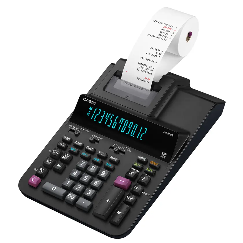 Remsräknare Casio DR-200 Grå - 2