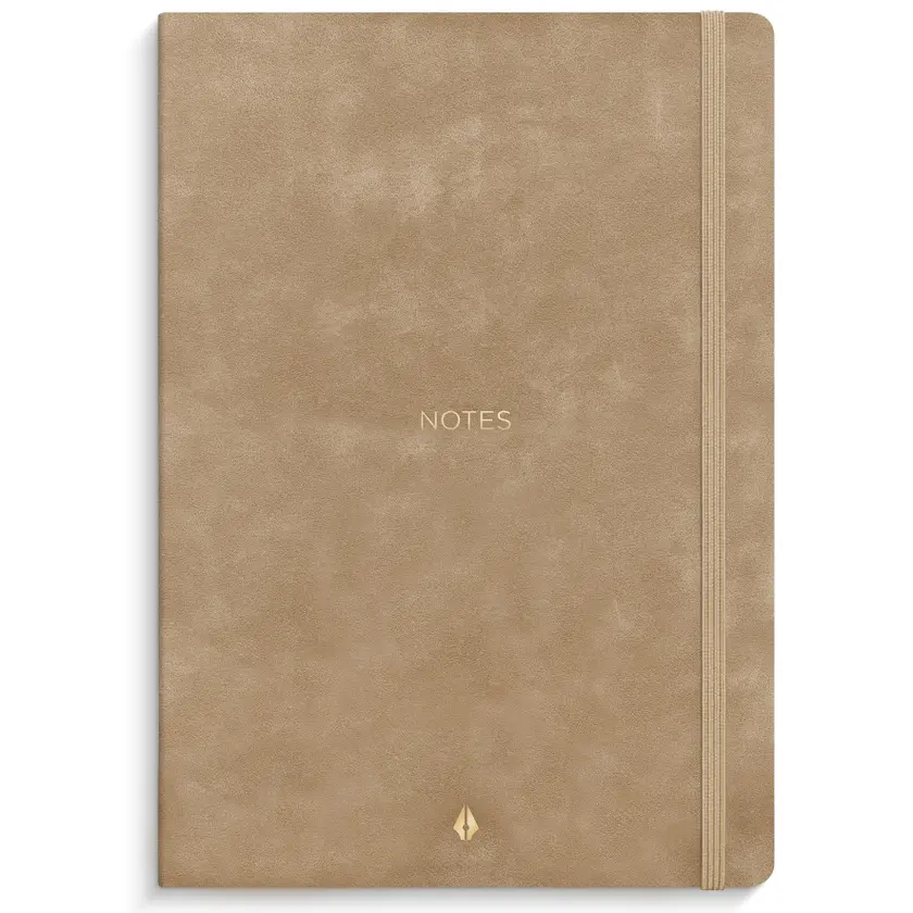 Anteckningsbok Deluxe A5 beige
