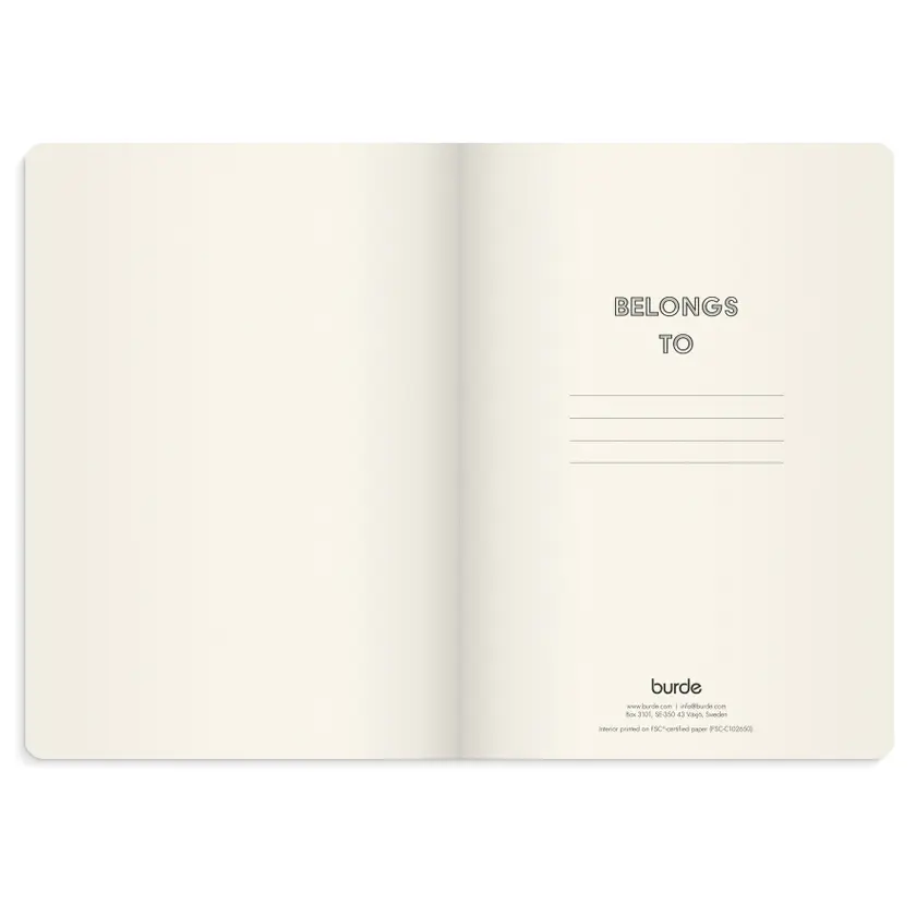 Anteckningsbok Deluxe A5 beige - 3