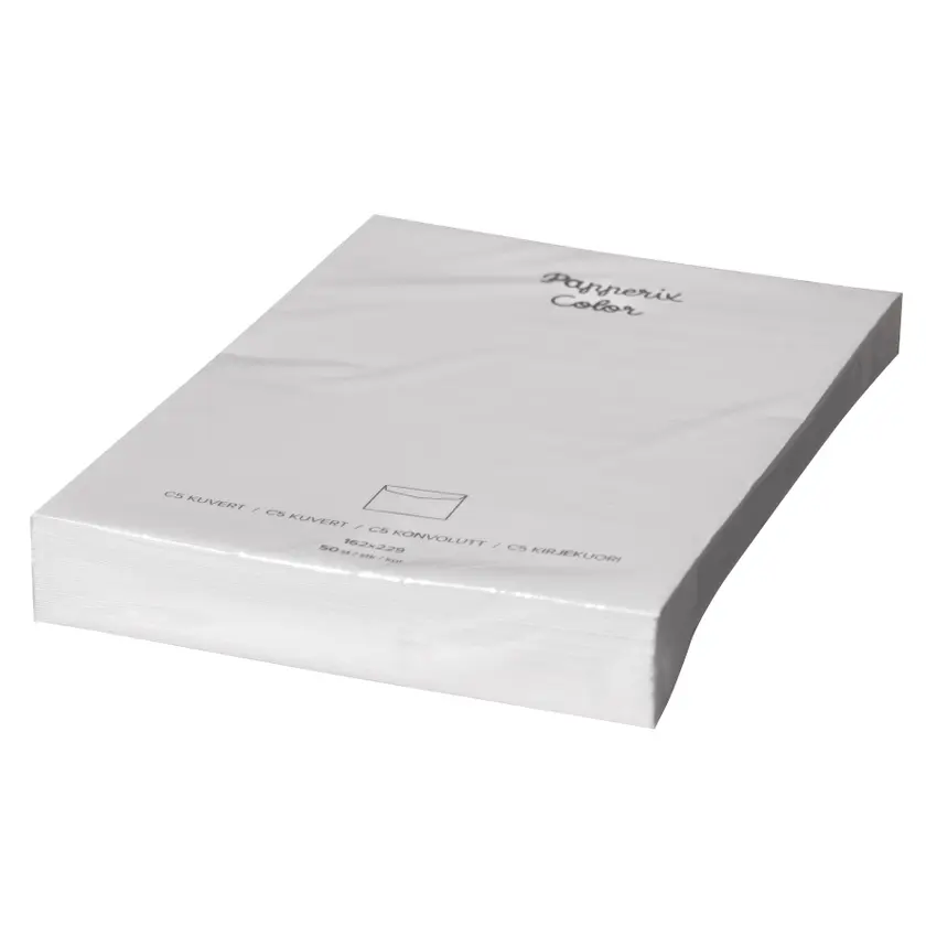 Kuvert Papperix C5 vit 50/fp - 2