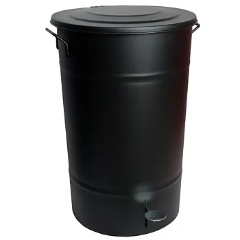 Avfallstunna lock/ped 30L Sv