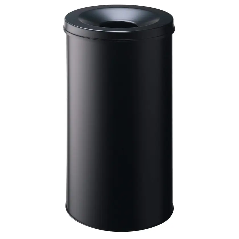 Papperskorg SAFE 60L Svart