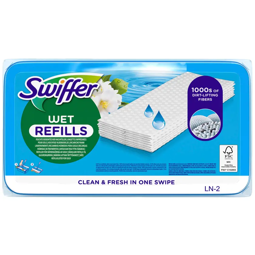 Golvdukar Swiffer Våta Refill