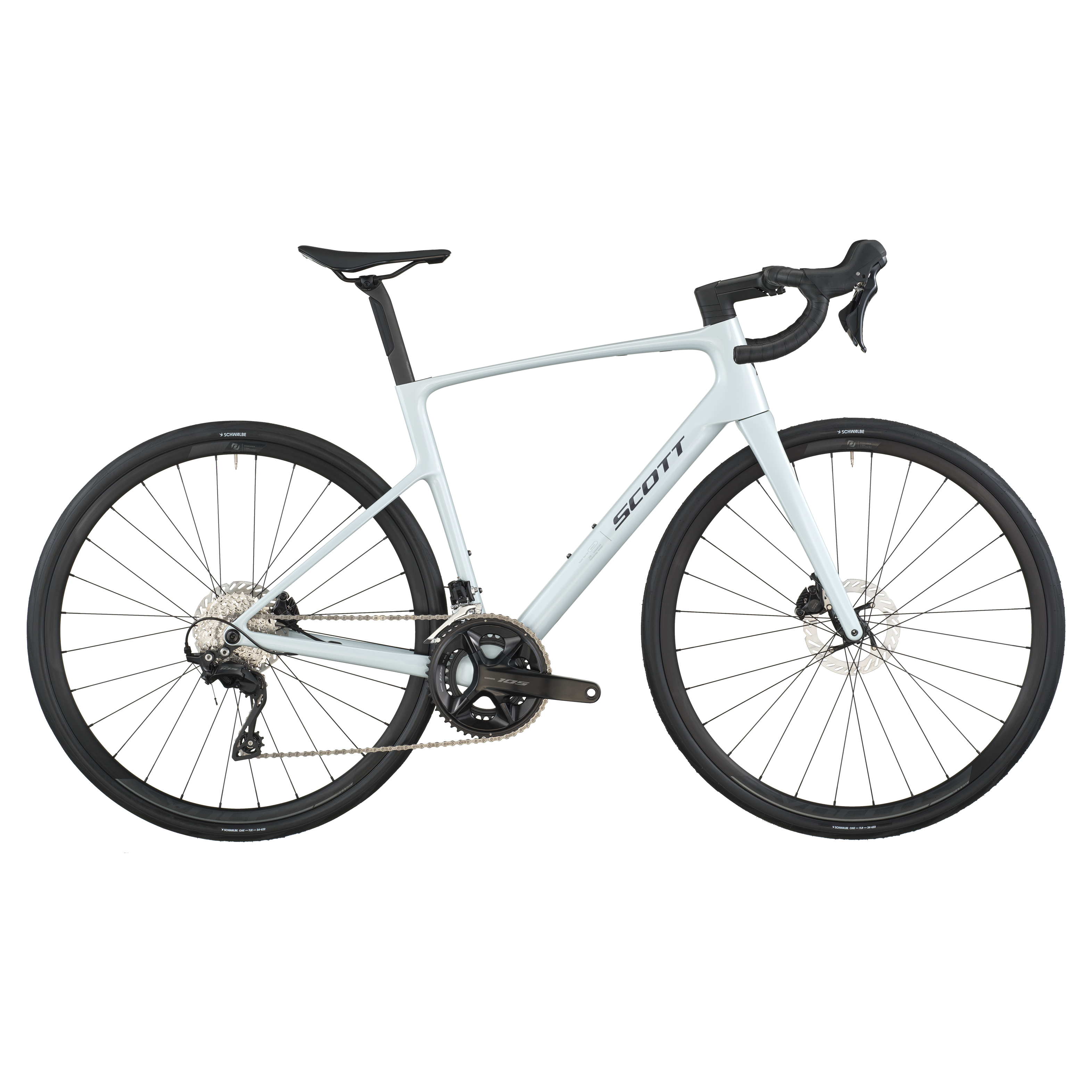 SCOTT Addict 50 Bike cumulus white