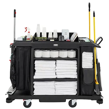 Hotellvagn Stor Rubbermaid Sv
