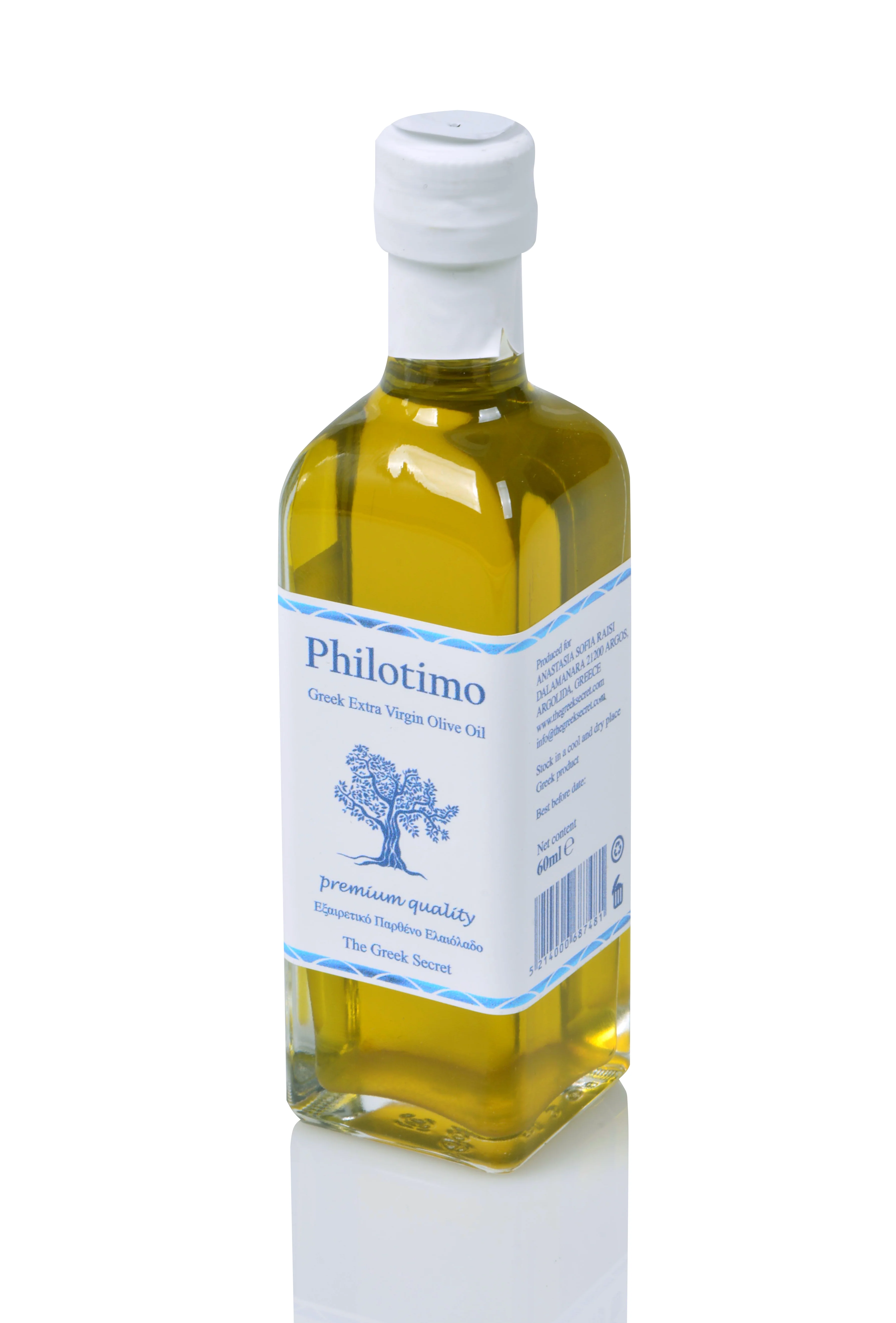 Philotimo Premium Extra Virgin Olive Oil - 60ml