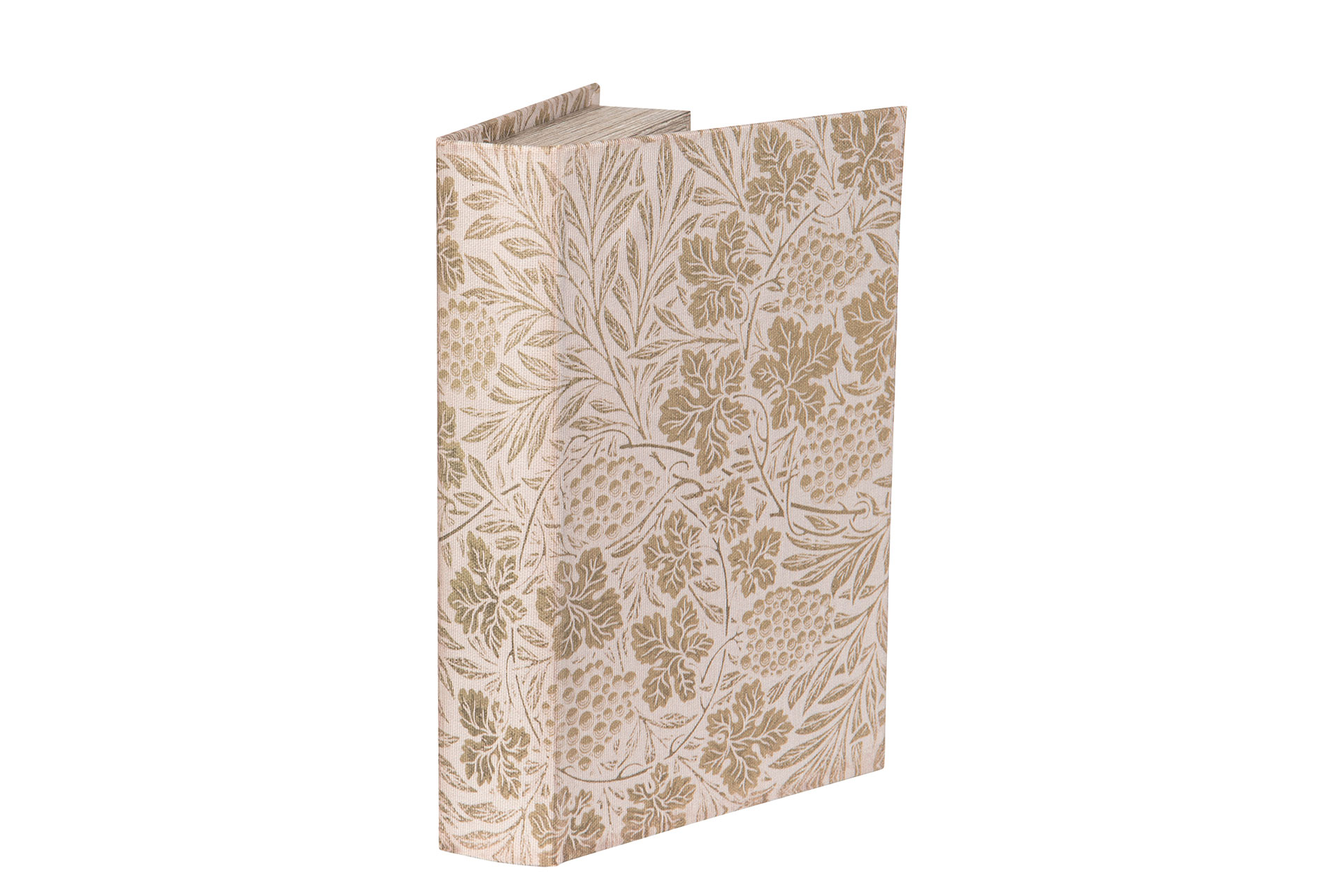 Boklåda beige/grön