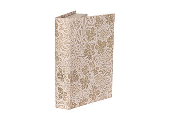 Boklåda beige/grön