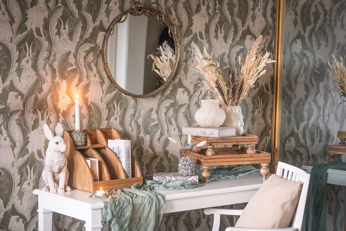 Boklåda beige/grön - 3