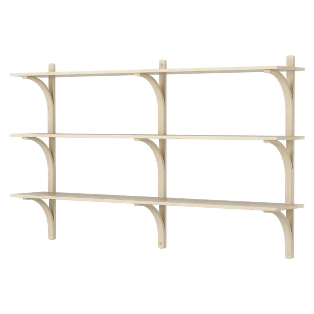 Levi shelf 180 cm 3 shelves - Swedese - 3