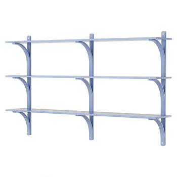 Levi shelf 180 cm 3 shelves - Swedese