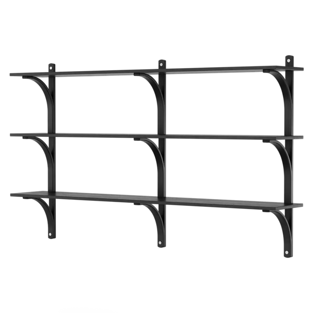 Levi shelf 180 cm 3 shelves - Swedese - 5