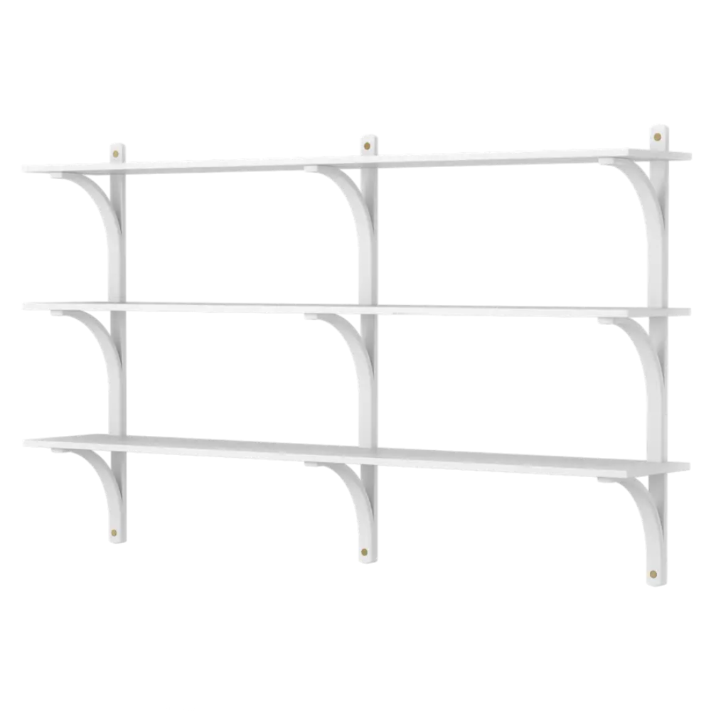 Levi shelf 180 cm 3 shelves - Swedese - 4