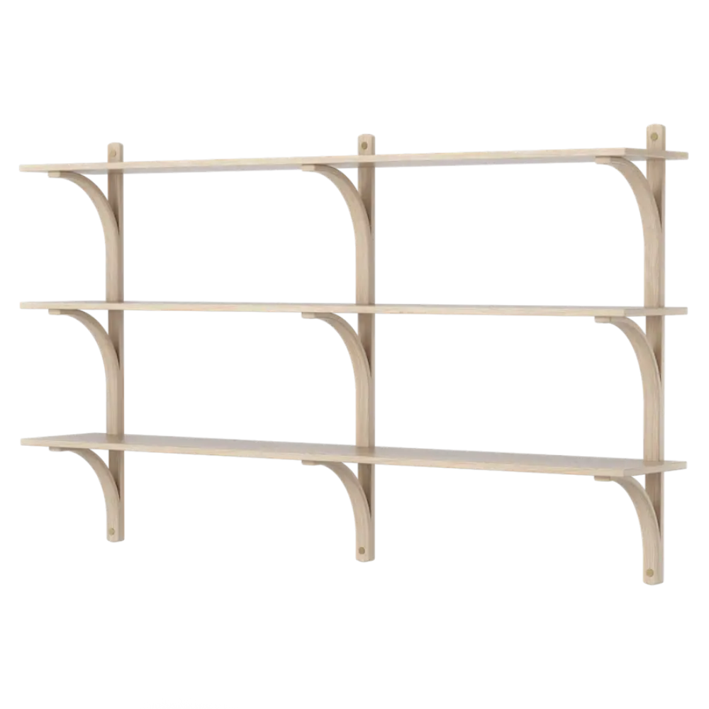 Levi shelf 180 cm 3 shelves - Swedese - 7