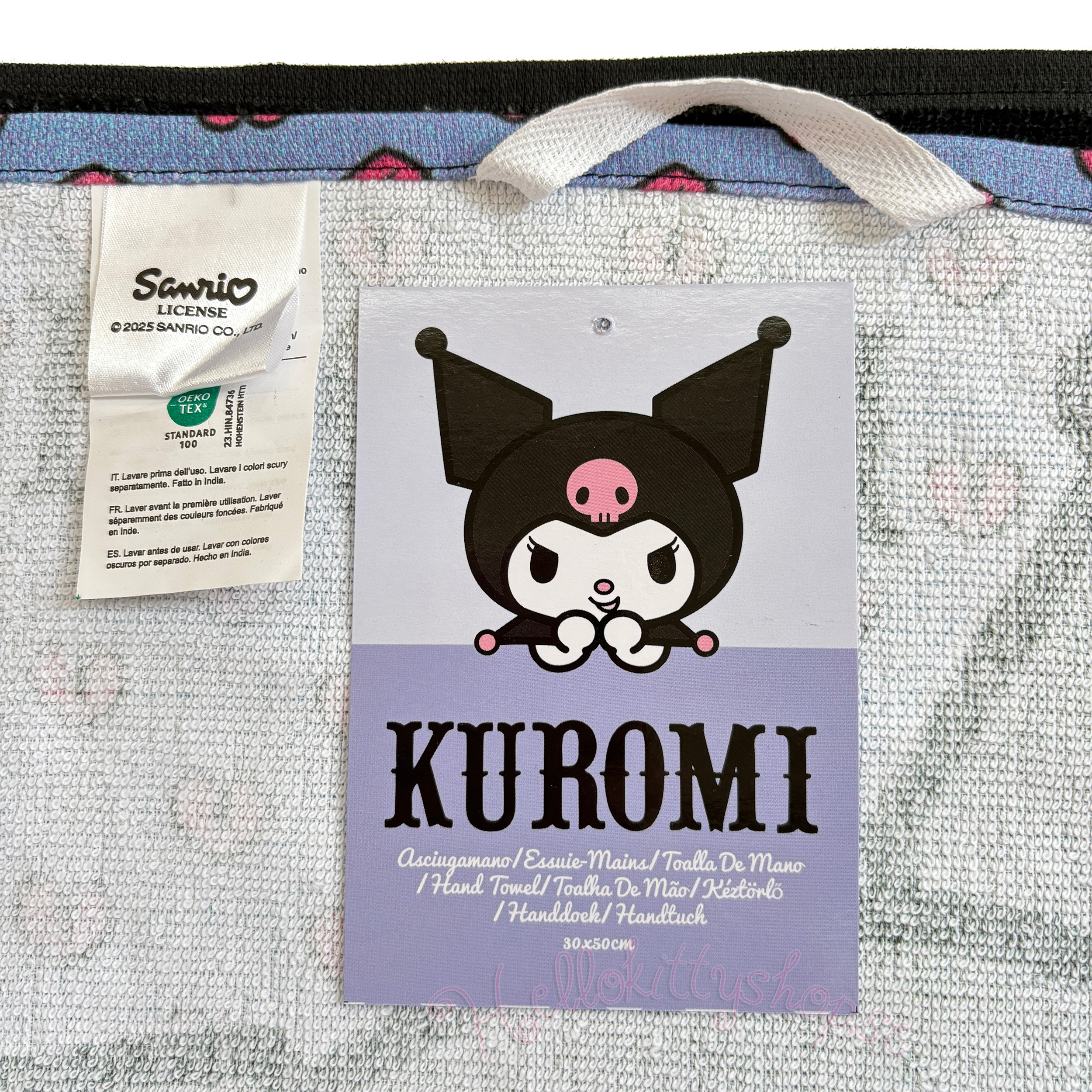 Kuromi Handduk - 30 x 50 cm - 2