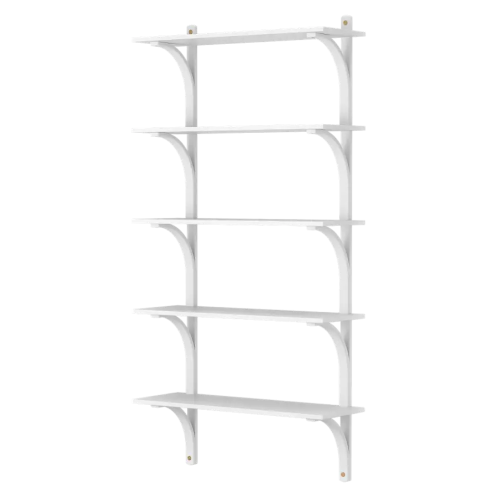 Levi hylla 90 cm 5 hyllplan - Swedese - 5