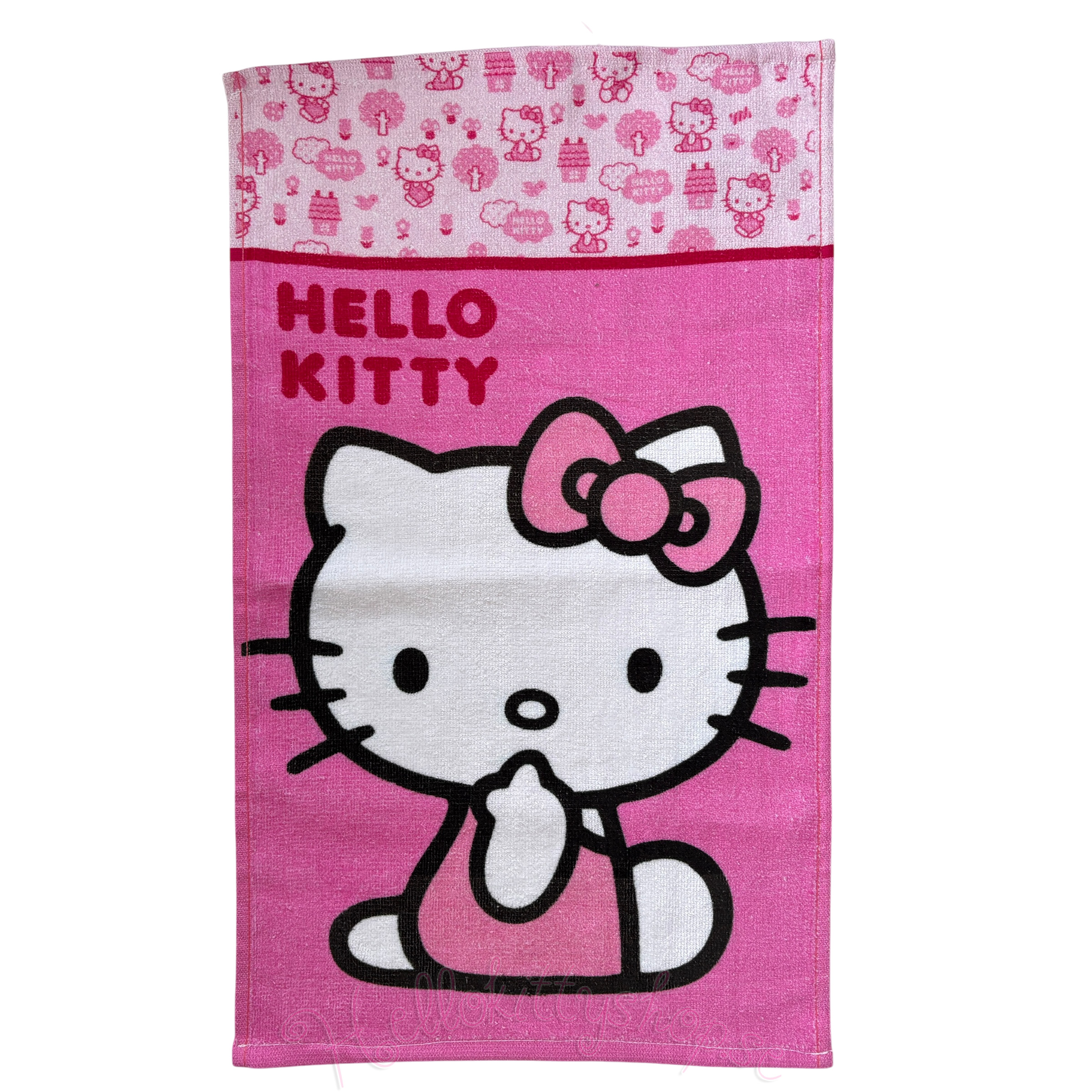 Hello Kitty Rosa Handduk - 30 x 50 cm