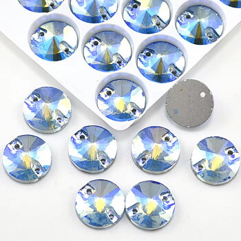RIVOLI - Light Sapphire  AB 12 mm