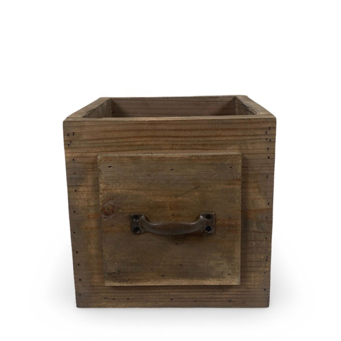 Wooden box with handle - Pot - Box - Wood - Large - 5
