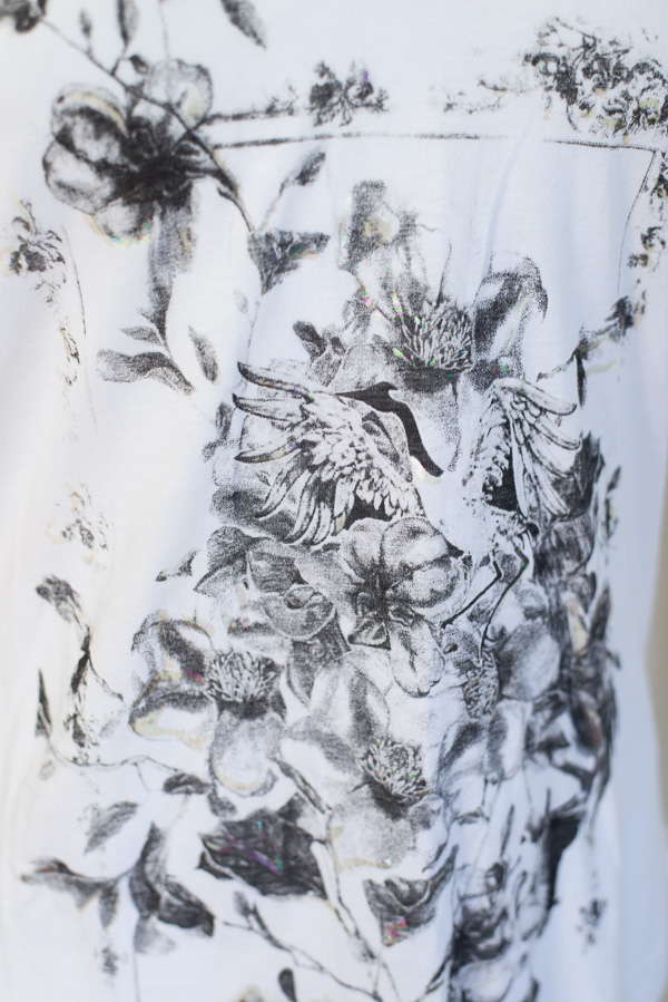 Pulz - Flore SL Top White - 2