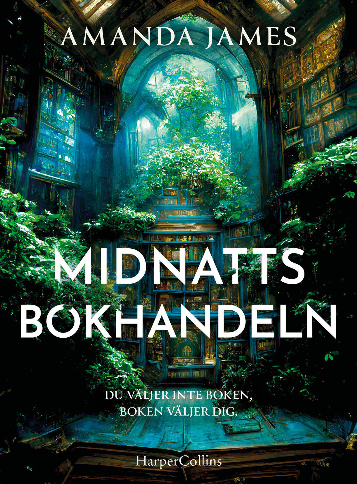 Amanda James : Midnattsbokhandeln