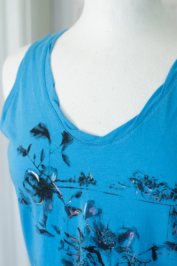 Pulz - Flore SL Top Spring Blue - 3