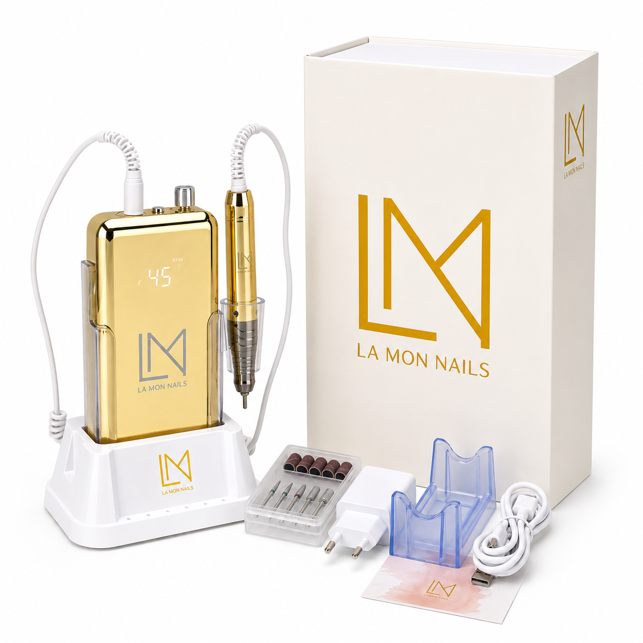 GOLD PRO - Elektrisk Nagelfil  - 2