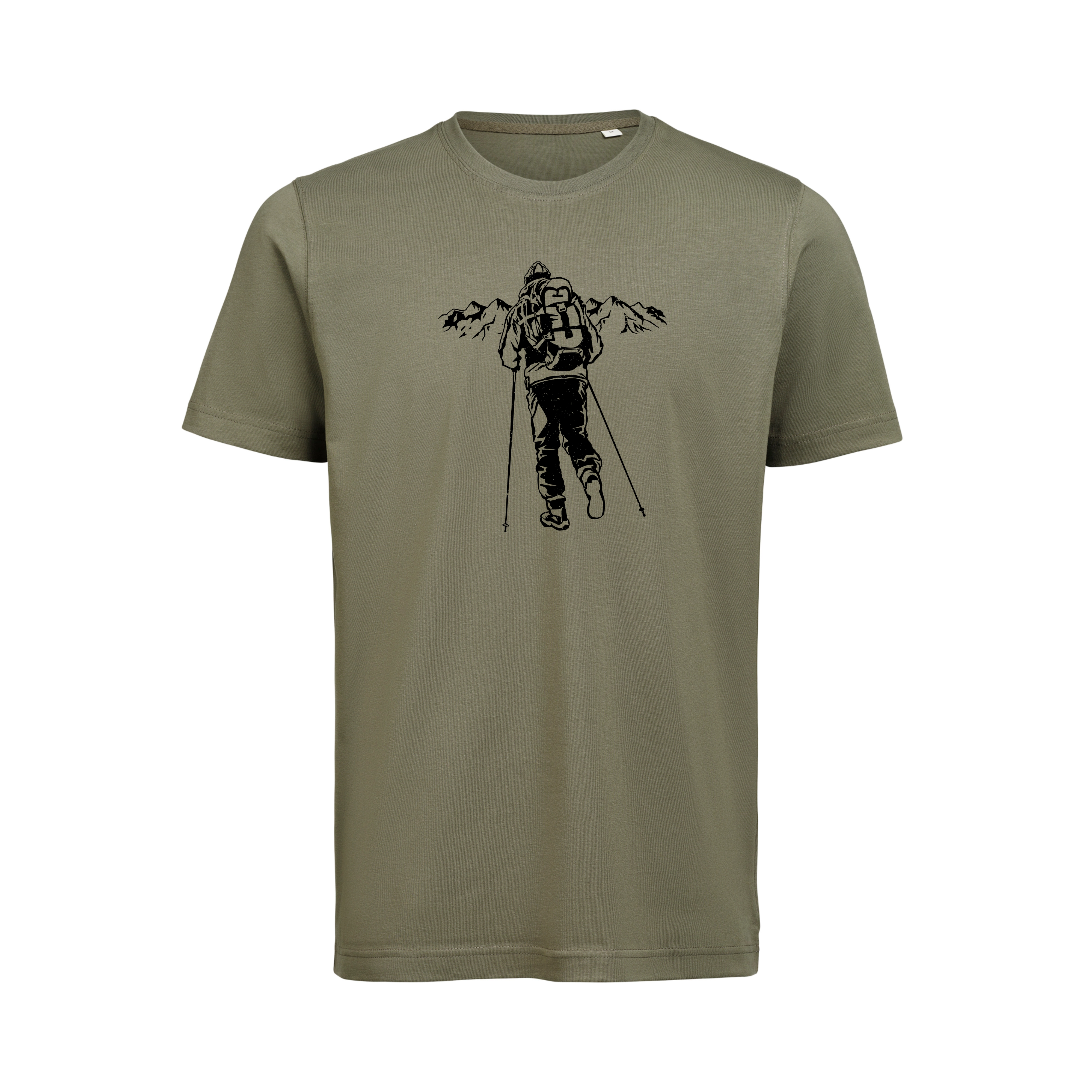 T-shirt Vandraren Unisex Grön/Thyme
